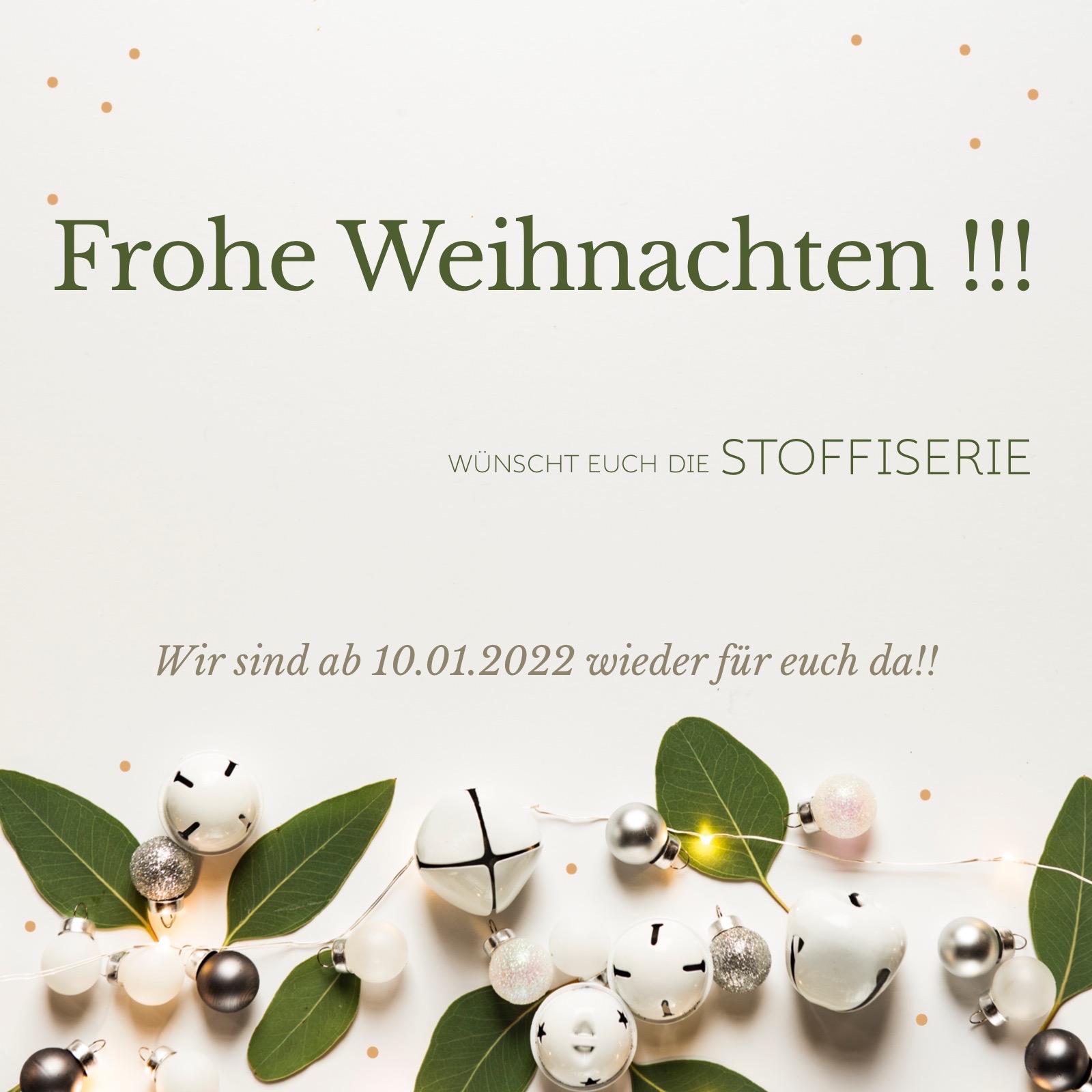 Frohe Weihnachten